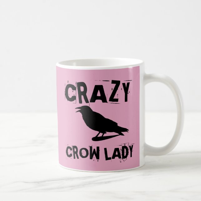 TASSES À CAFE DAME CORBEAU FOU (Droite)