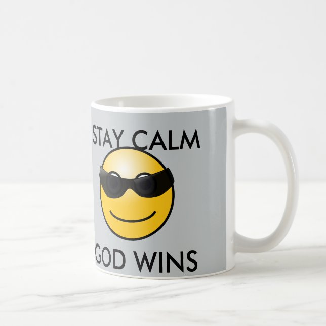 Tasses à café DIEU GAGNE (Droite)