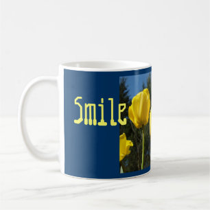 Tasses à café Infirmière Sourire est là ! Tulipes