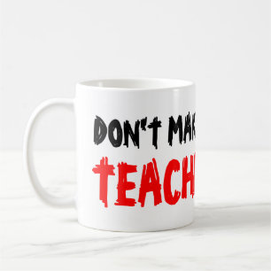 TASSES À CAFE 'NE ME FORCEZ PAS À UTILISER MA VOIX