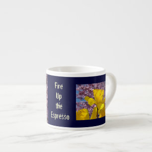 Tasses à espresso Les jonquilles Espresso s'animen