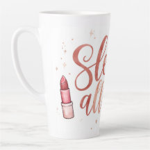 Tasses à latte à thème Beauté