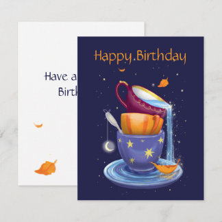 Tasses à thé tomber Whimsical