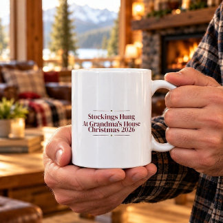 Tasses Accrochées Au Mug De Noël De La Maison De G