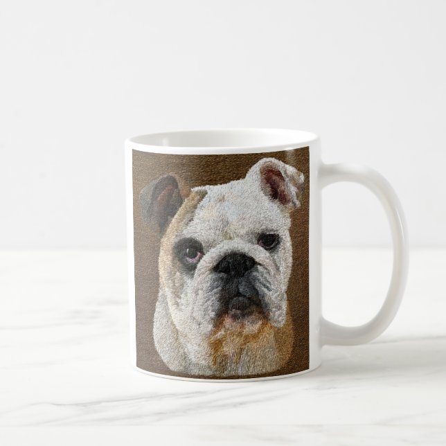 Tasses anglaises de bouledogue (Droite)