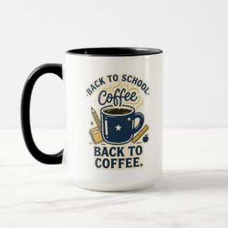 Tasses Cadeau Drôle de Café Retour à l'École Ensei