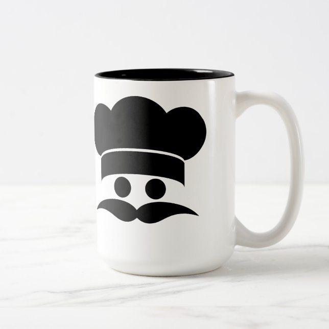 Tasses CHEF - choisir style et couleur (Droit)