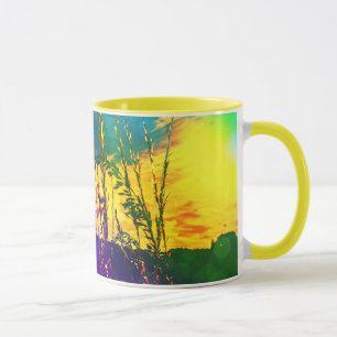 Tasses Ciel Scénique Rural Arc-en-ciel