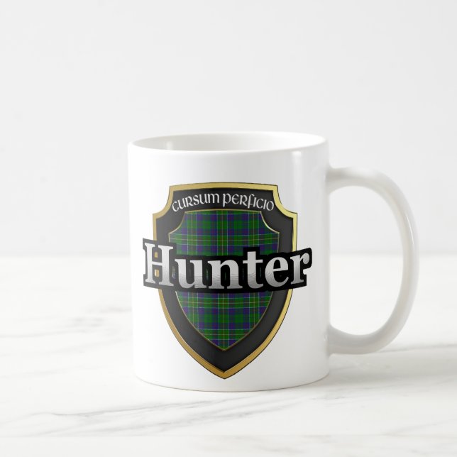 Tasses Clan Hunter Scottish Dynasty Tartan (Droite)