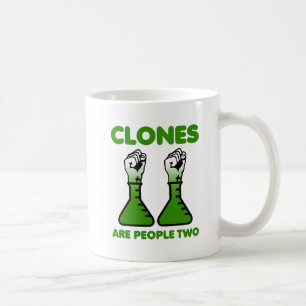 Tasses Clones Sont Des Personnes Deux Drôle