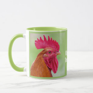 Tasses Coq Texte Personnalisé