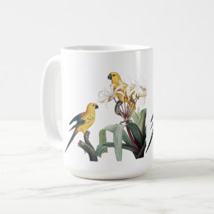 Tasses d'amour d'oiseaux