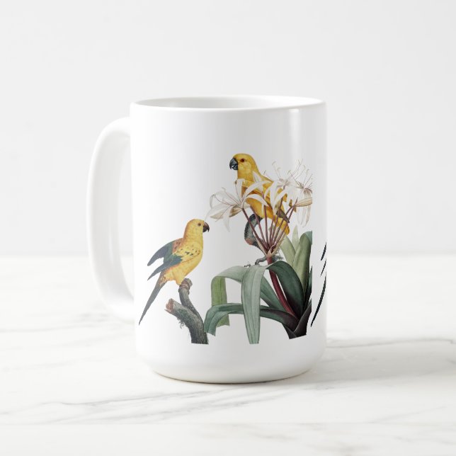 Tasses d'amour d'oiseaux (Devant gauche)