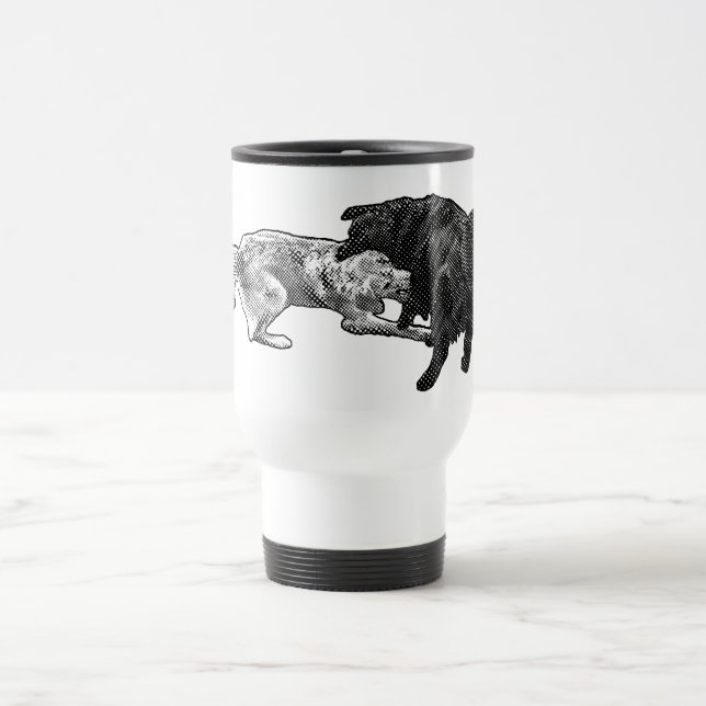 Tasses de bandes dessinées, Mug Joie Tachetée (Centre)