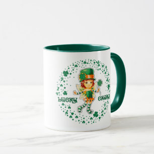 Tasses de cadeau du jour de St Patrick nommé fait