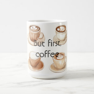 Tasses de café à la crème