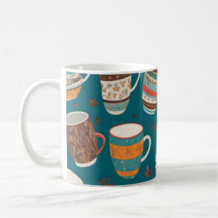 Tasses de café colorées