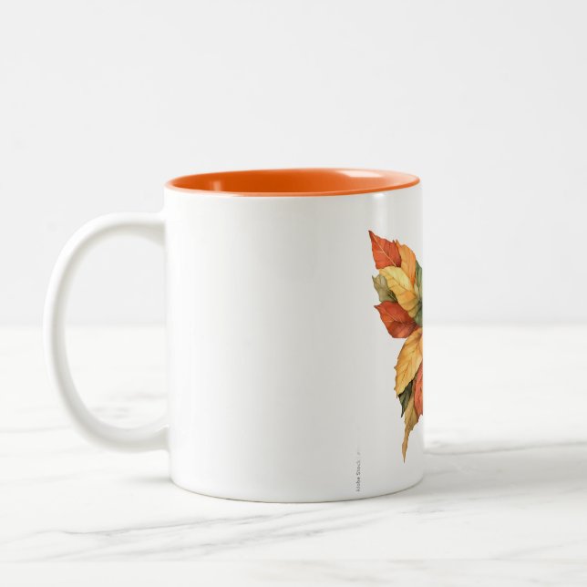 Tasses de café d'automne (Gauche)