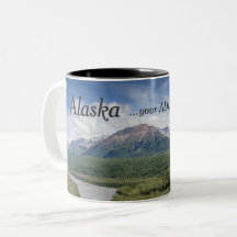 Tasses de café de l'Alaska - votre aventure attend