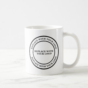 Tasses de café de logo d'affaires