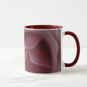 Tasses de café de remous de rose de rose