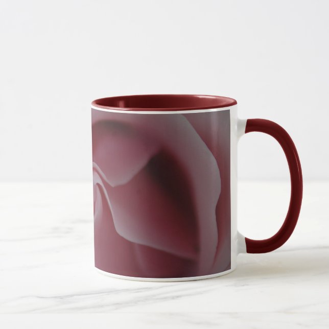 Tasses de café de remous de rose de rose (Droite)