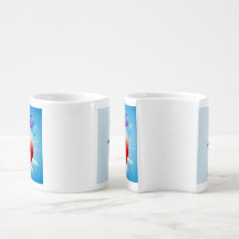 Tasses de café d'emboîtement - anniversaire