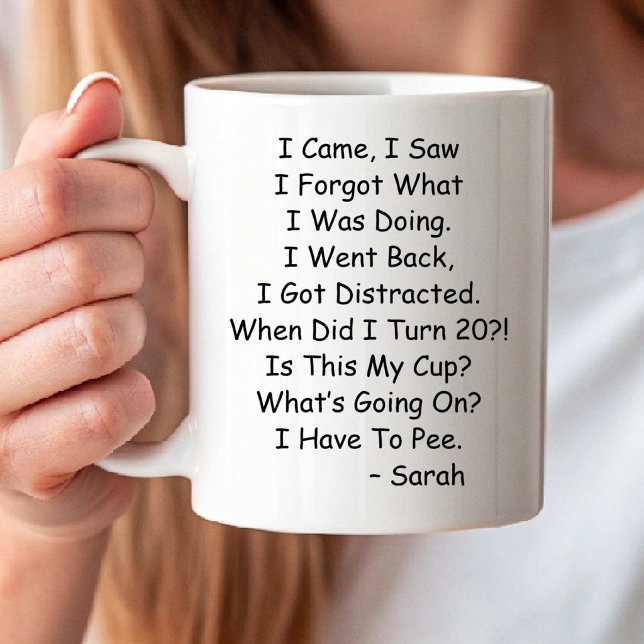 Tasses de café drôles d'anniversaire pour femmes d (Turning 20 Year Old Women funny Birthday coffee Mug)