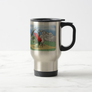 Tasses de café drôles : Travail plus futé