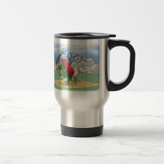 Tasses de café drôles : Travail plus futé (Droit)