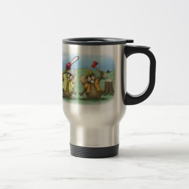 Tasses de café drôles : Travail plus futé (Droit)