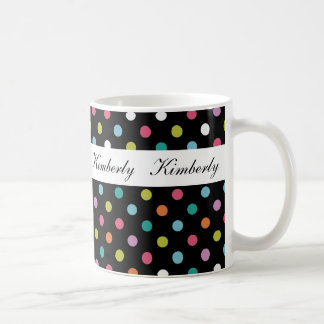 Tasses de café élégantes à la mode de monogramme