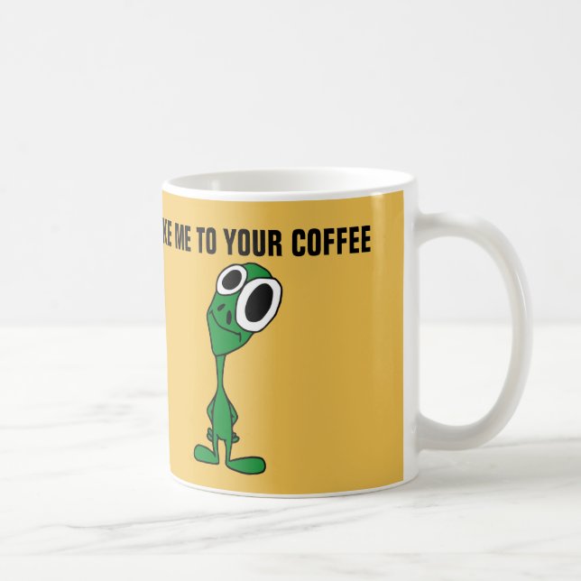 Tasses de café étrangères drôles (Droite)