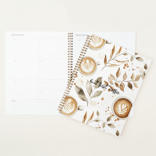 Tasses de café Feuilles (Devant avec enveloppe)