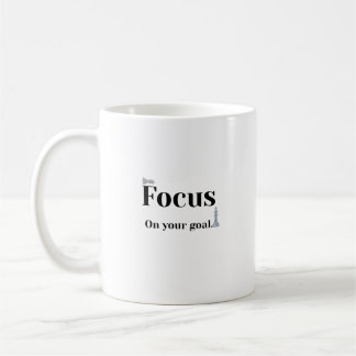 Tasses de café motivationnelles Concentrez-vous s
