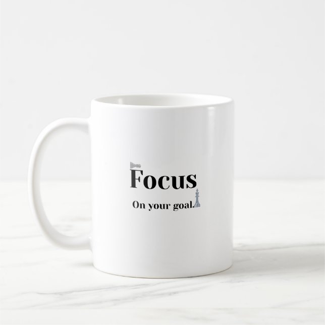 Tasses de café motivationnelles⁠ Concentrez-vous s (Gauche)