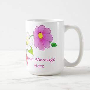 Tasses de café personnalisées par fleur hawaïen