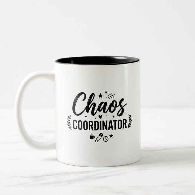 Tasses de café pour coordonnateur 11oz (Gauche)