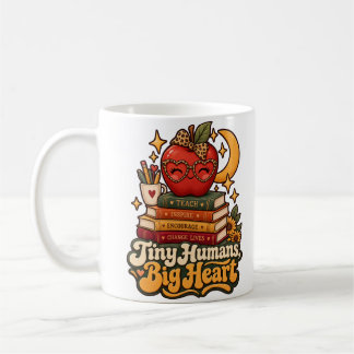 Tasses de café pour enseignants rétro avec petits