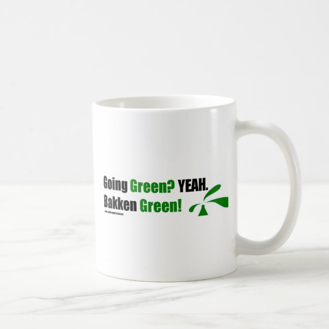 Tasses de café vertes de Bakken (Droite)