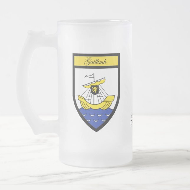 Tasses de carte et de crête de Galway du comté (Gauche)