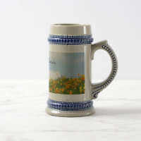 Tasses de célébration Steins Ciel Bleu Nuages Blan