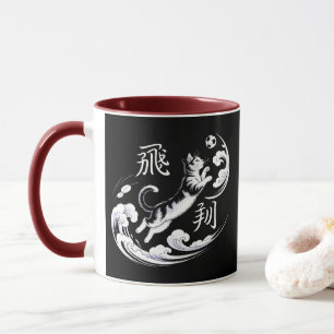 Tasses de chat de football ludique - Cadeau pour a