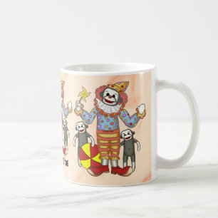 Tasses de clown Singe Chaussette