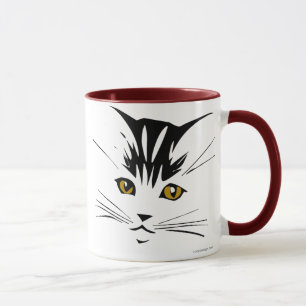 Tasses de conception d'art de chat