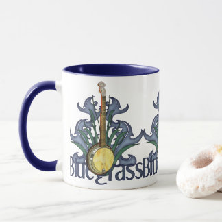 Tasses de conception de banjo de Bluegrass
