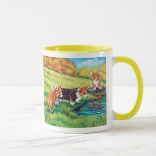 Tasses de corgi de Gallois de Pembroke