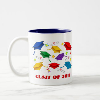Tasses de fête de remise des diplômes - classe de