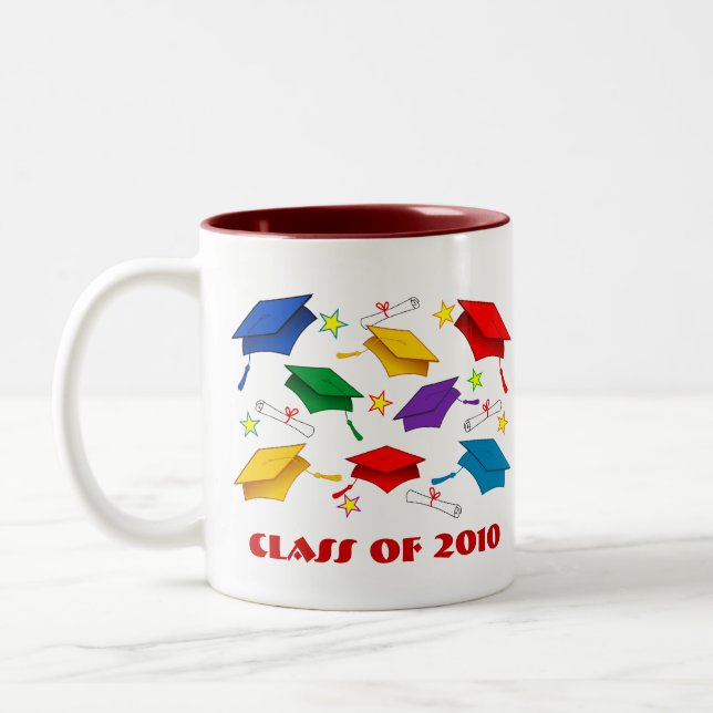 Tasses de fête de remise des diplômes - classe de (Gauche)