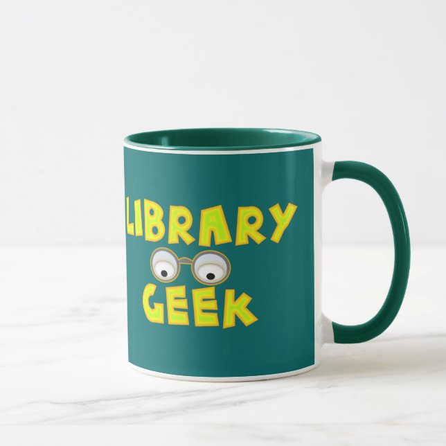 Tasses de geek de bibliothèque (Droite)